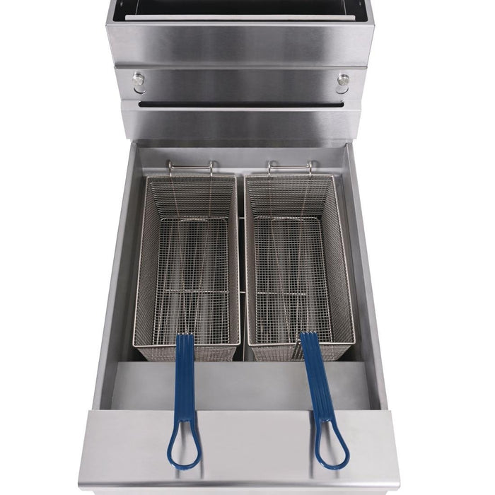 Pitco Twin Basket Single Tank Solstice LPG Fryer SG18S Pitco