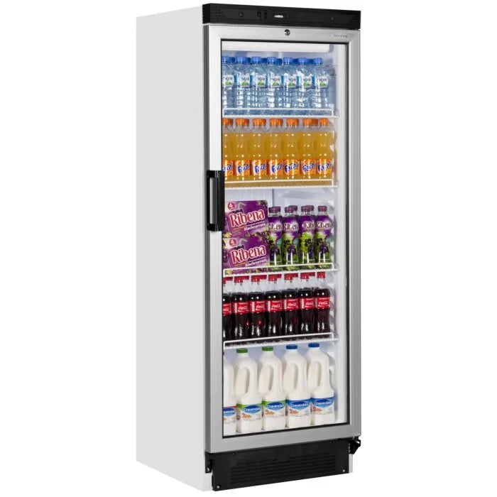 Tefcold FS1280 Glass Door Fridge