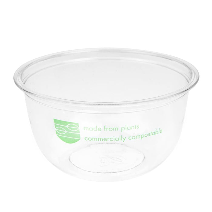 Vegware 96-Series Compostable PLA Deli Pots 8oz (1000 Pack) Vegware