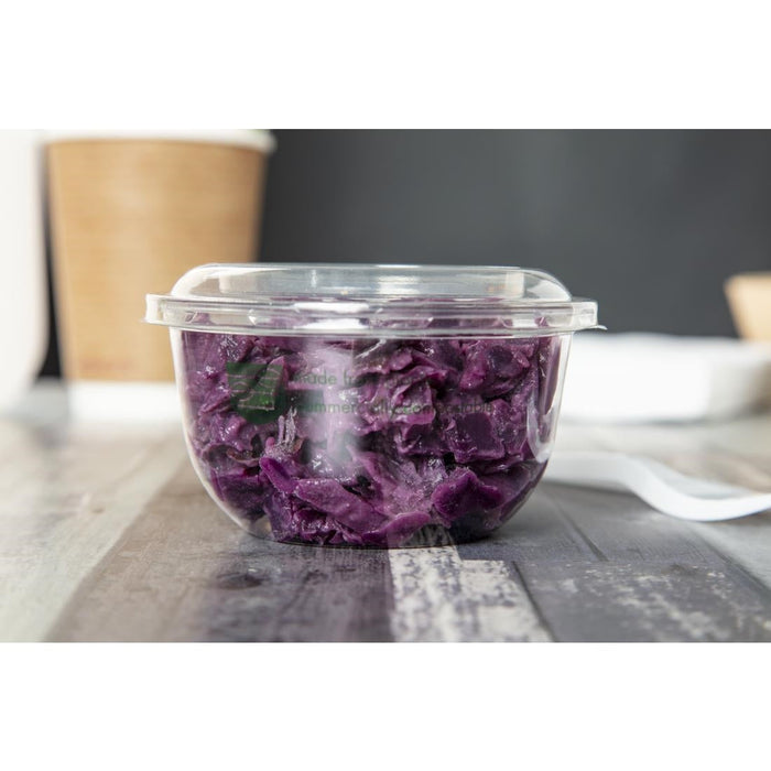 Vegware 96-Series Compostable PLA Deli Pots 8oz (1000 Pack) Vegware