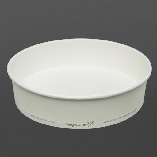 Vegware 185-Series Compostable Bon Appetit Food Bowls 26oz (300 Pack) Vegware