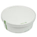 Vegware 185-Series Compostable Bon Appetit Wide PLA-lined Paper Food Bowl Lid (300 Pack) Vegware