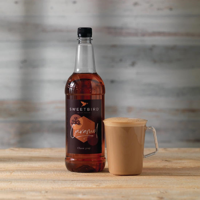 Sweetbird Caramel Syrup 1Ltr Sweetbird