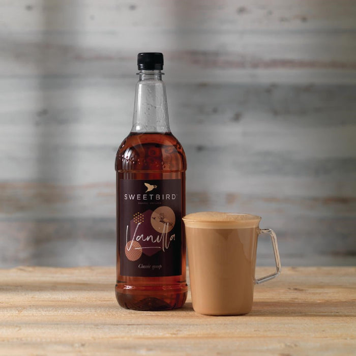 Sweetbird Vanilla Syrup 1Ltr Sweetbird