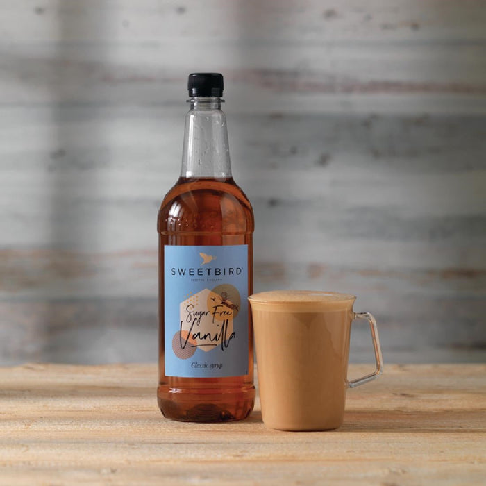 Sweetbird Sugar-free Vanilla Syrup 1Ltr Sweetbird