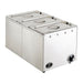 750W. Wet or dry heat