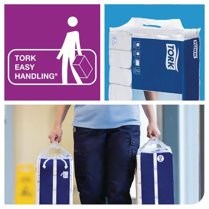 Tork PeakServe Continuous 1-Ply Hand Towels White (12x 410 Pack) Tork