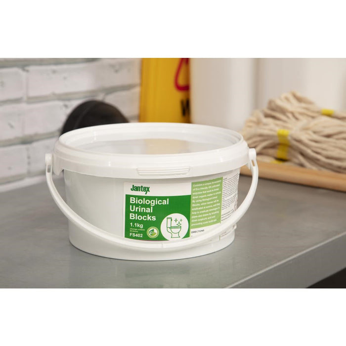 Jantex Green Biological Urinal Blocks 1.1kg Jantex