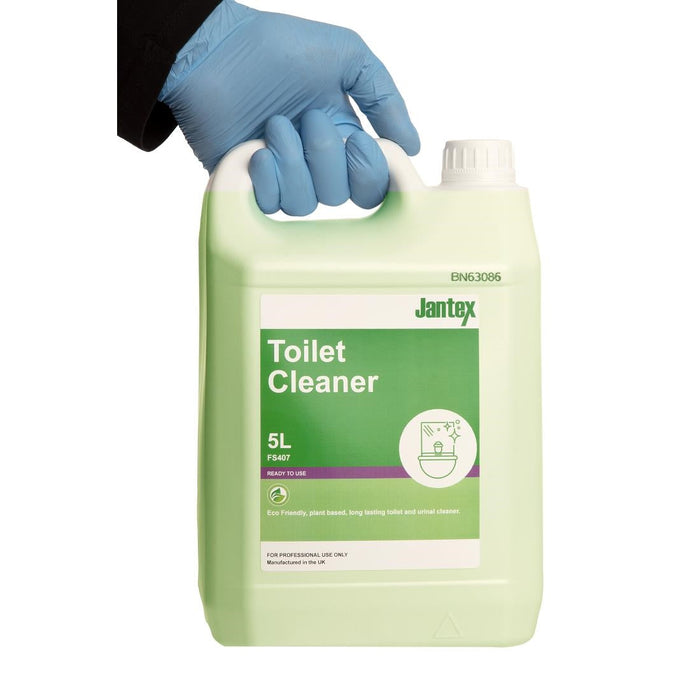 Jantex Green Toilet Cleaner Ready To Use 5Ltr Jantex