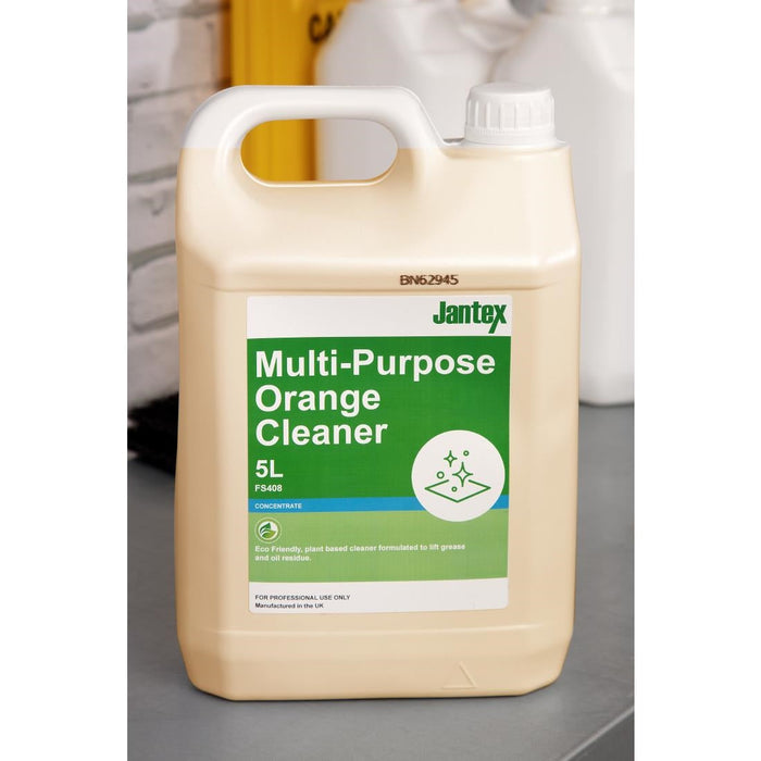 Jantex Green Orange Multipurpose Cleaner Concentrate 5Ltr Jantex