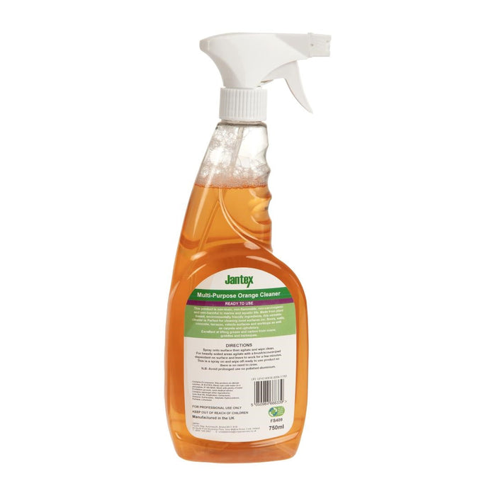 Jantex Green Orange Multipurpose Cleaner Ready To Use 750ml Jantex