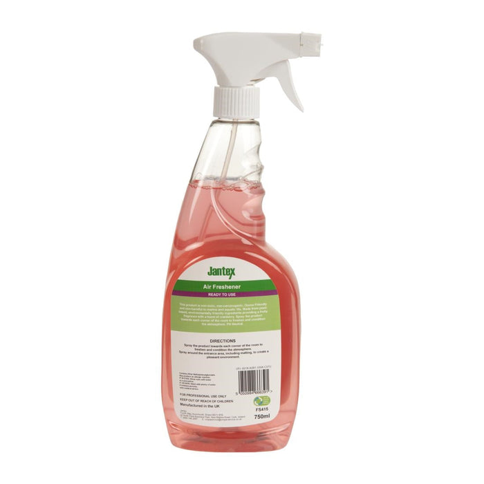 Jantex Green Air Freshener Cranberry Ready To Use 750ml Jantex