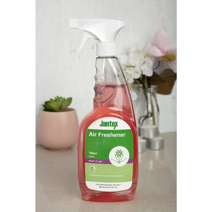 Jantex Green Air Freshener Cranberry Ready To Use 750ml Jantex