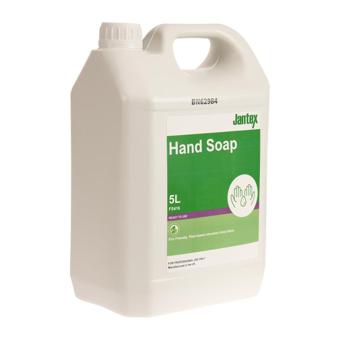 Jantex Green Hand Soap Lotion Ready To Use 5Ltr Jantex