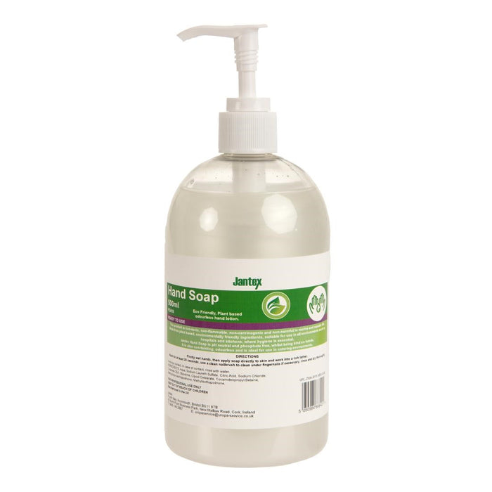 Jantex Green Hand Soap Lotion Ready To Use 500ml Jantex