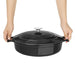 Vogue Round Sauté Pan 28cm Black Vogue
