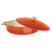 Vogue Round Sauté Pan 28cm, Orange Vogue