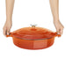 Vogue Round Sauté Pan 28cm, Orange Vogue