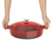 Vogue Red Round Sauté Pan 28cm Vogue