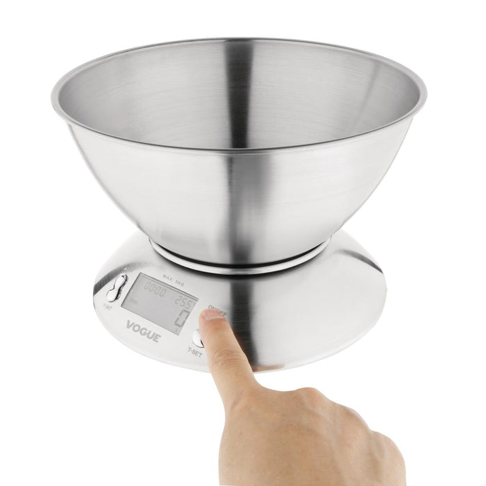 Vogue Bowl Digital Scale 5kg Vogue