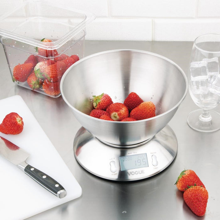 Vogue Bowl Digital Scale 5kg Vogue