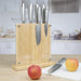 Vogue Wooden Magnetic Knife Block 8 Slots Vogue