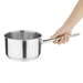 Vogue Stainless Steel Saucepan 18cm Vogue
