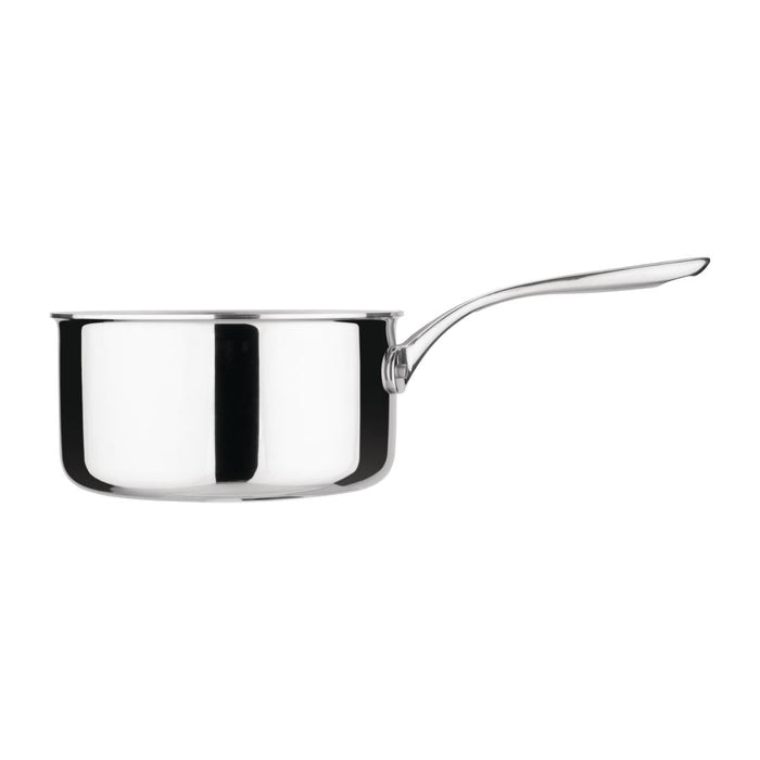 Vogue Stainless Steel Tri-Wall Saucepan 18cm Vogue