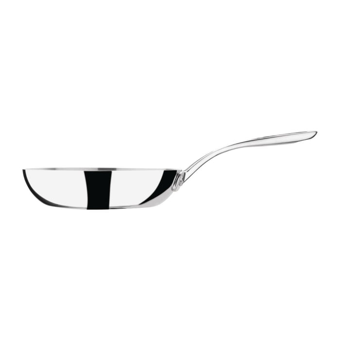 Vogue Stainless Steel & Aluminium Tri-Wall Frying Pan 20cm Vogue