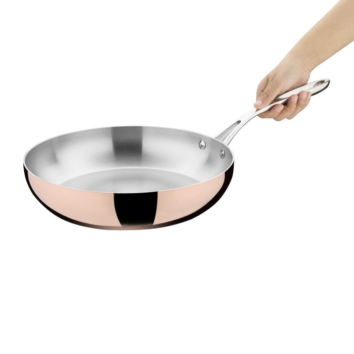 Vogue Copper Tri-Wall Frying Pan 28cm Vogue