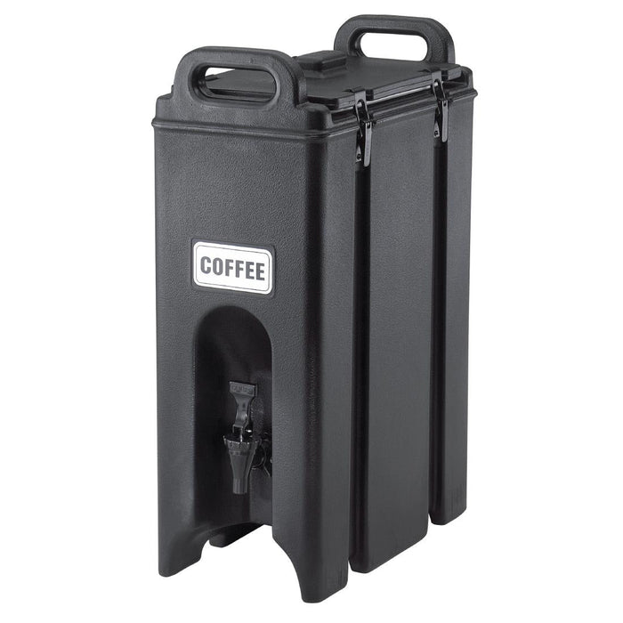 Cambro 500LCD Camtainer Insulated 18Ltr Beverage Dispenser Black Cambro
