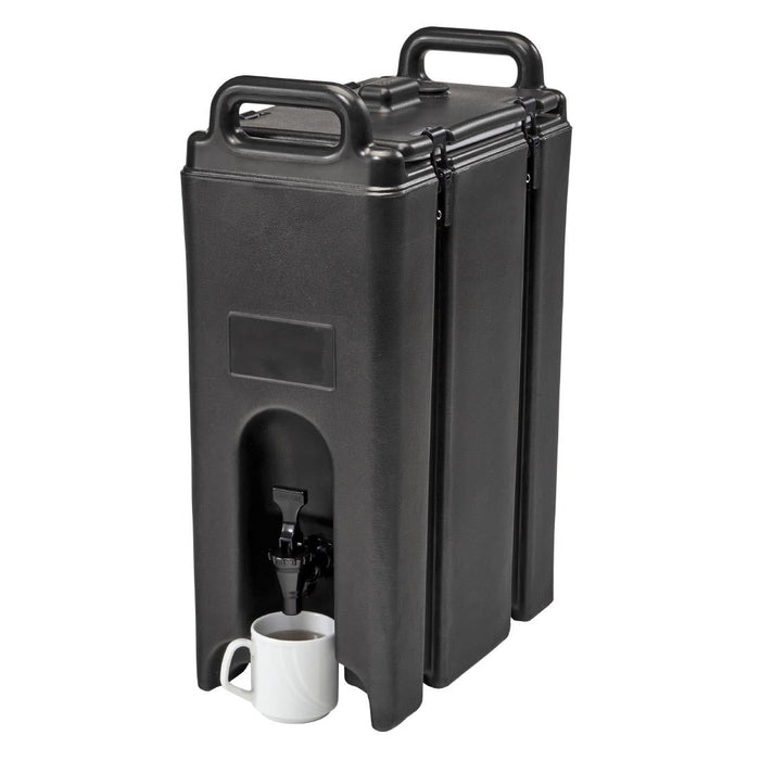Cambro 500LCD Camtainer Insulated 18Ltr Beverage Dispenser Black Cambro