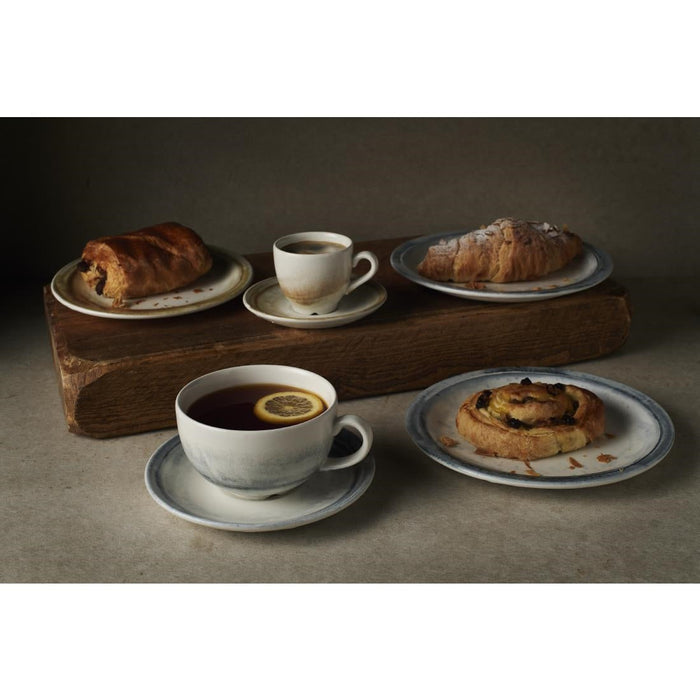 Dudson Makers Finca Limestone Nova Plates 179mm (12 Pack) Churchill