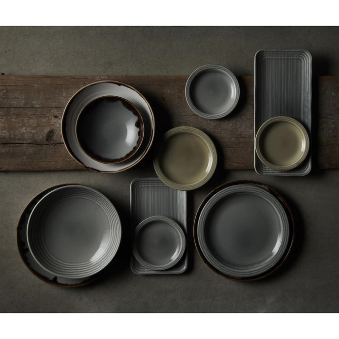 Dudson Harvest Norse Nova Plates Grey 254mm (12 Pack) Churchill