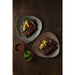 Churchill Stonecast Raw Lotus Plate Black 254mm (12 Pack) Churchill