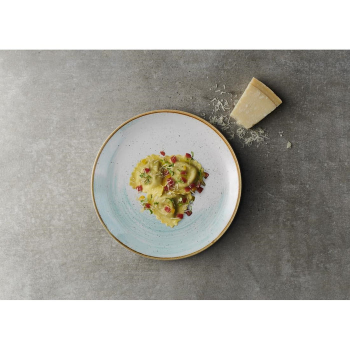 Churchill Stonecast Accents Evolve Coupe PlateS Duck Egg 286mm (12 Pack) Churchill
