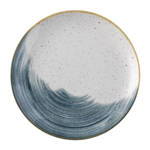 Churchill Stonecast Accents Evolve Coupe Plates Blueberry 165mm (12 Pack) Churchill