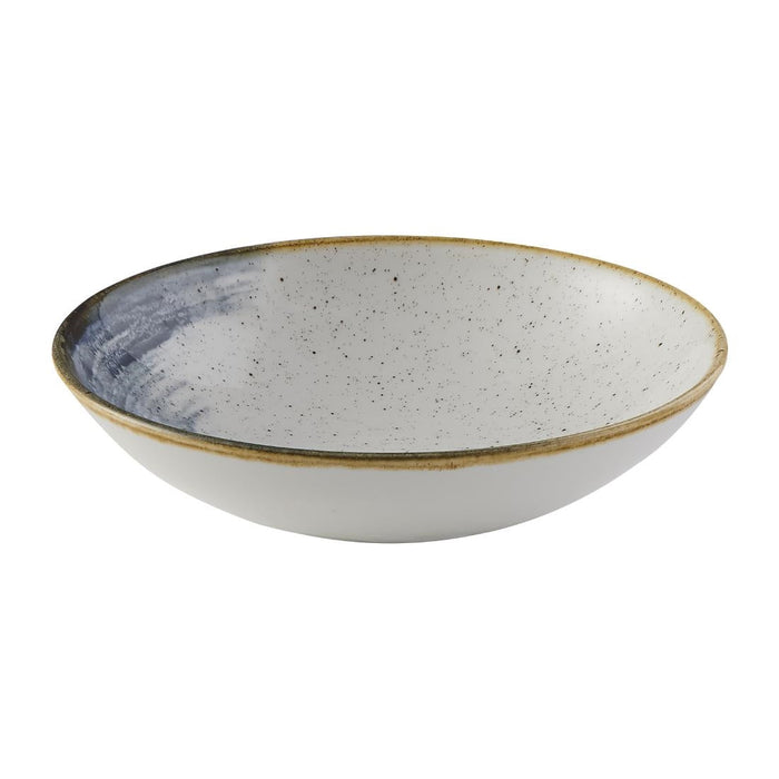 Churchill Stonecast Accents Coupe Bowl Blueberry 182mm (12 Pack) Churchill