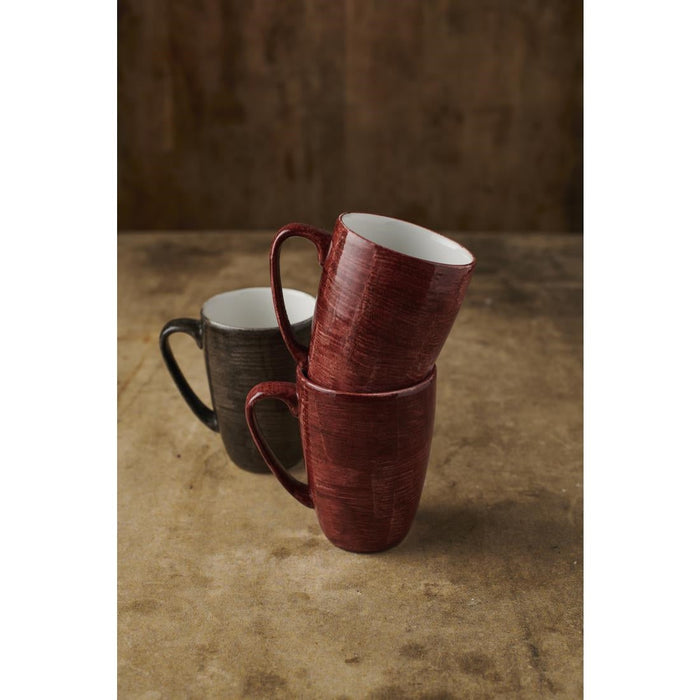 Churchill Stonecast Patina Profile Mug Red Rust 340ml (12 Pack) Churchill