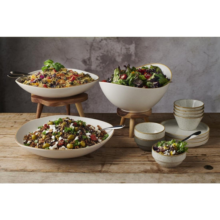 Churchill Melamine Stonecast Trace Bowl 381mm (2 Pack) Churchill