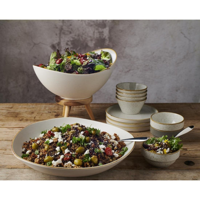 Churchill Melamine Stonecast Trace Bowl 381mm (2 Pack) Churchill