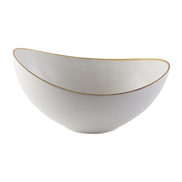 Churchill Melamine Stonecast Moonstone Buffet Bowl 360mm (2 Pack) Churchill