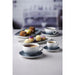 Churchill Raku Duo Cappuccino Cups Topaz Blue 340ml (12 Pack) Churchill