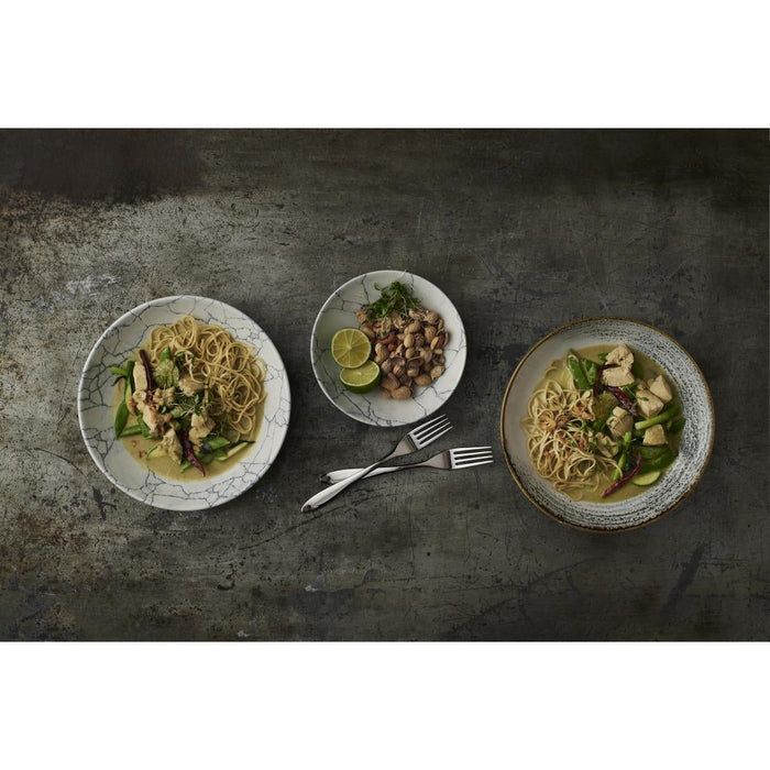 Churchill Studio Prints Kintsugi Pearl Evolve Coupe Bowls Grey 248mm (12 Pack) Churchill