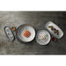 Churchill Studio Prints Homespun Accents Evolve Coupe Bowl Jasper Grey 248mm (12 Pack) Churchill