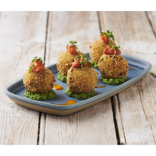 Churchill Emerge Oslo Blue Oblong Plates 222x152mm (6 Pack) Churchill