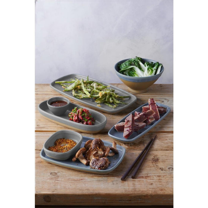 Churchill Emerge Oslo Blue Footed Bowls 200mm (6 Pack) Churchill