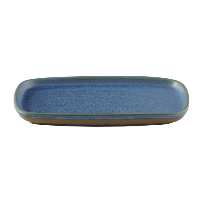 Churchill Emerge Oslo Blue Oblong Plates 222x152mm (6 Pack) Churchill