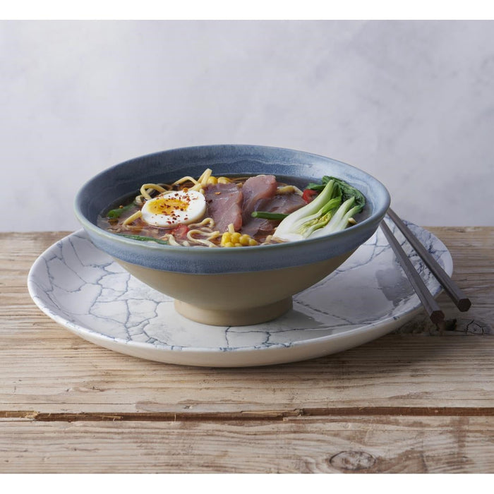 Churchill Emerge Oslo Blue Footed Bowls 155mm (6 Pack) Churchill