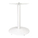 Bolero Cast Iron Round Table Base White Bolero